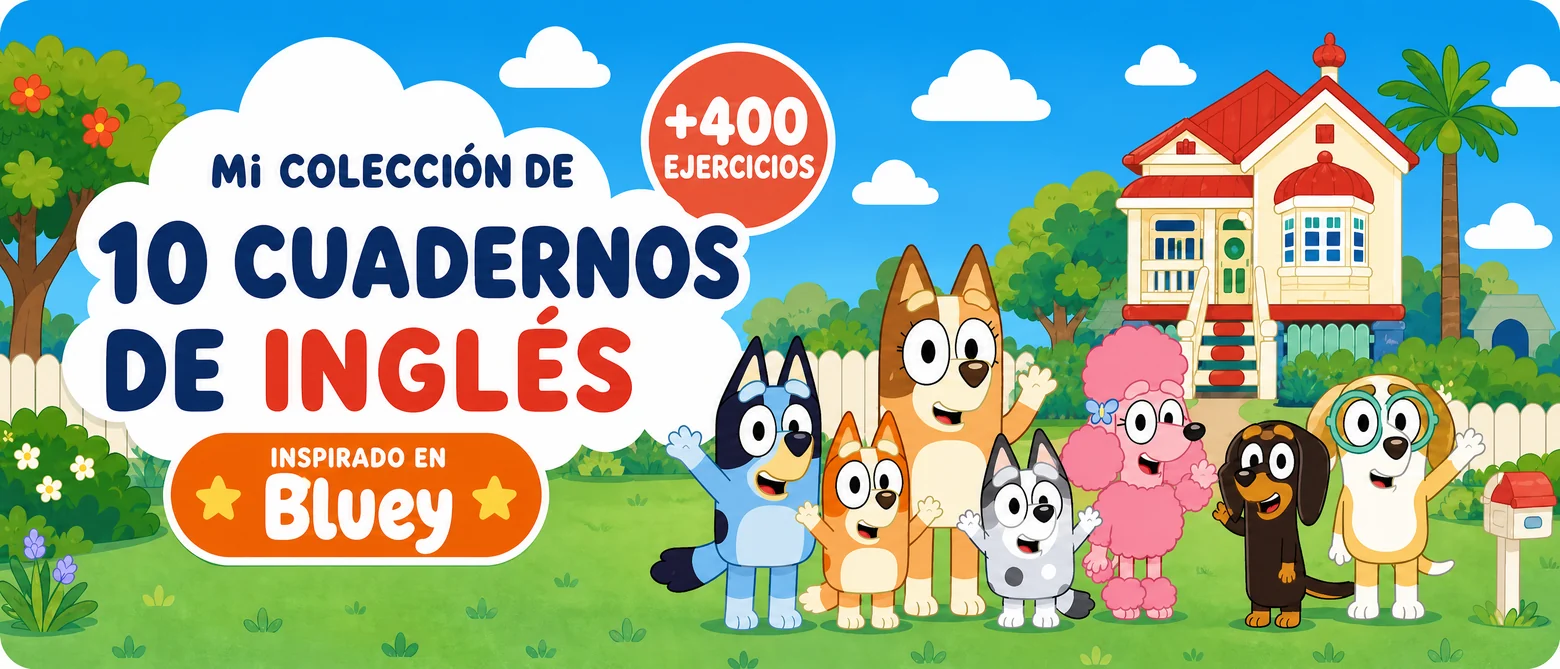 Inglés en Casa · 10 Cuadernos de Inglés