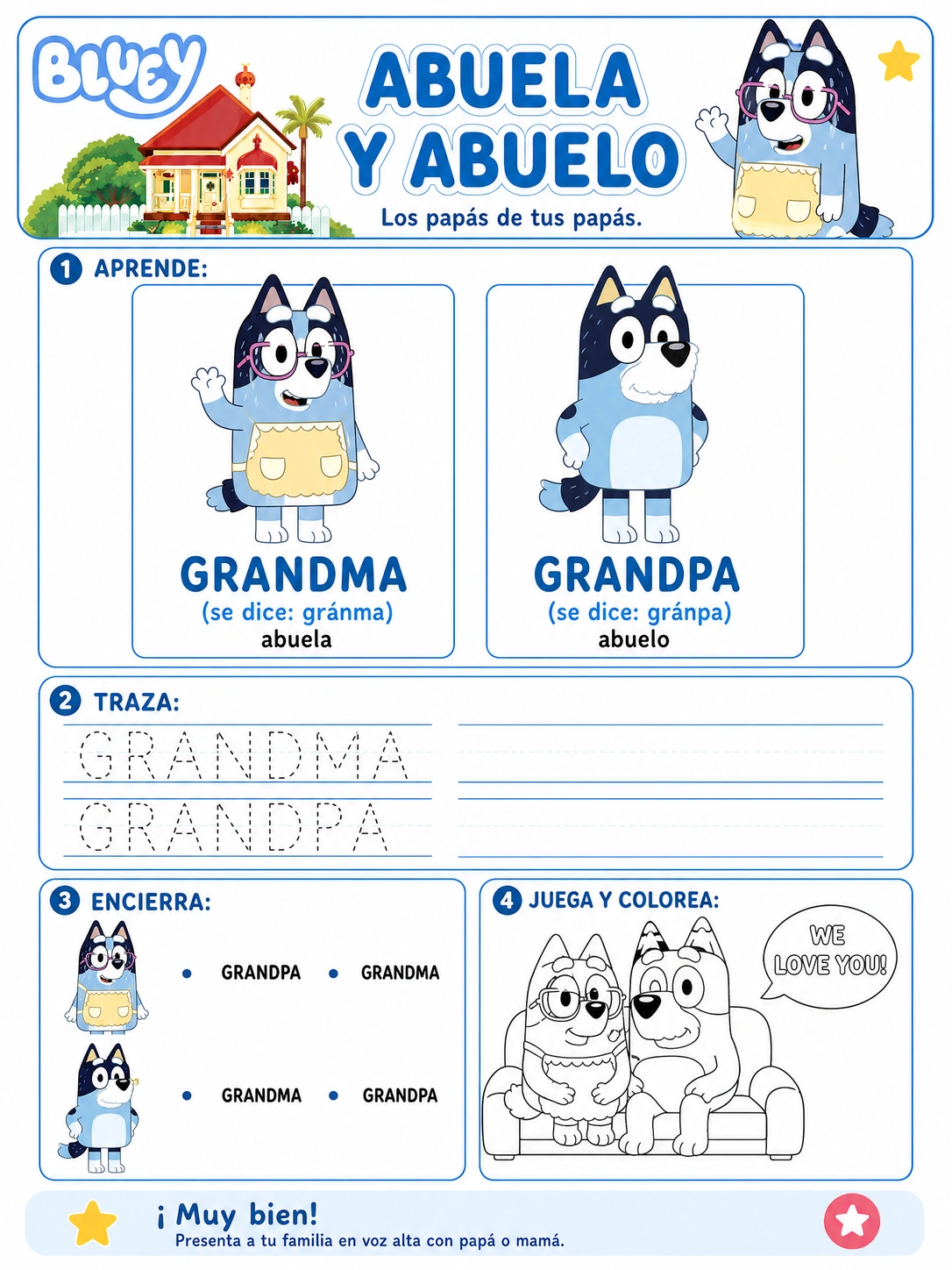 Ficha 2 · Mi Familia