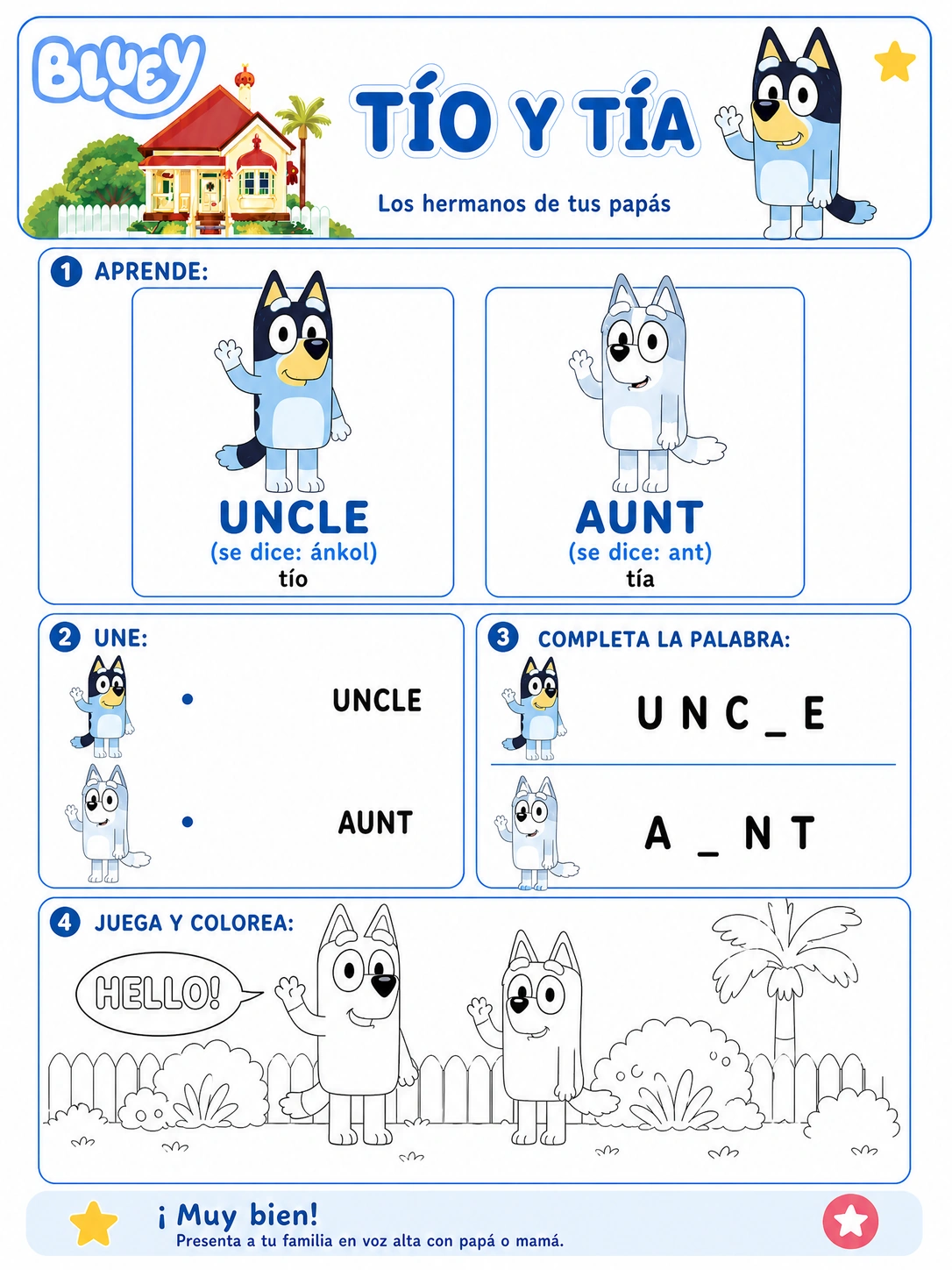 Ficha 3 · Mi Familia