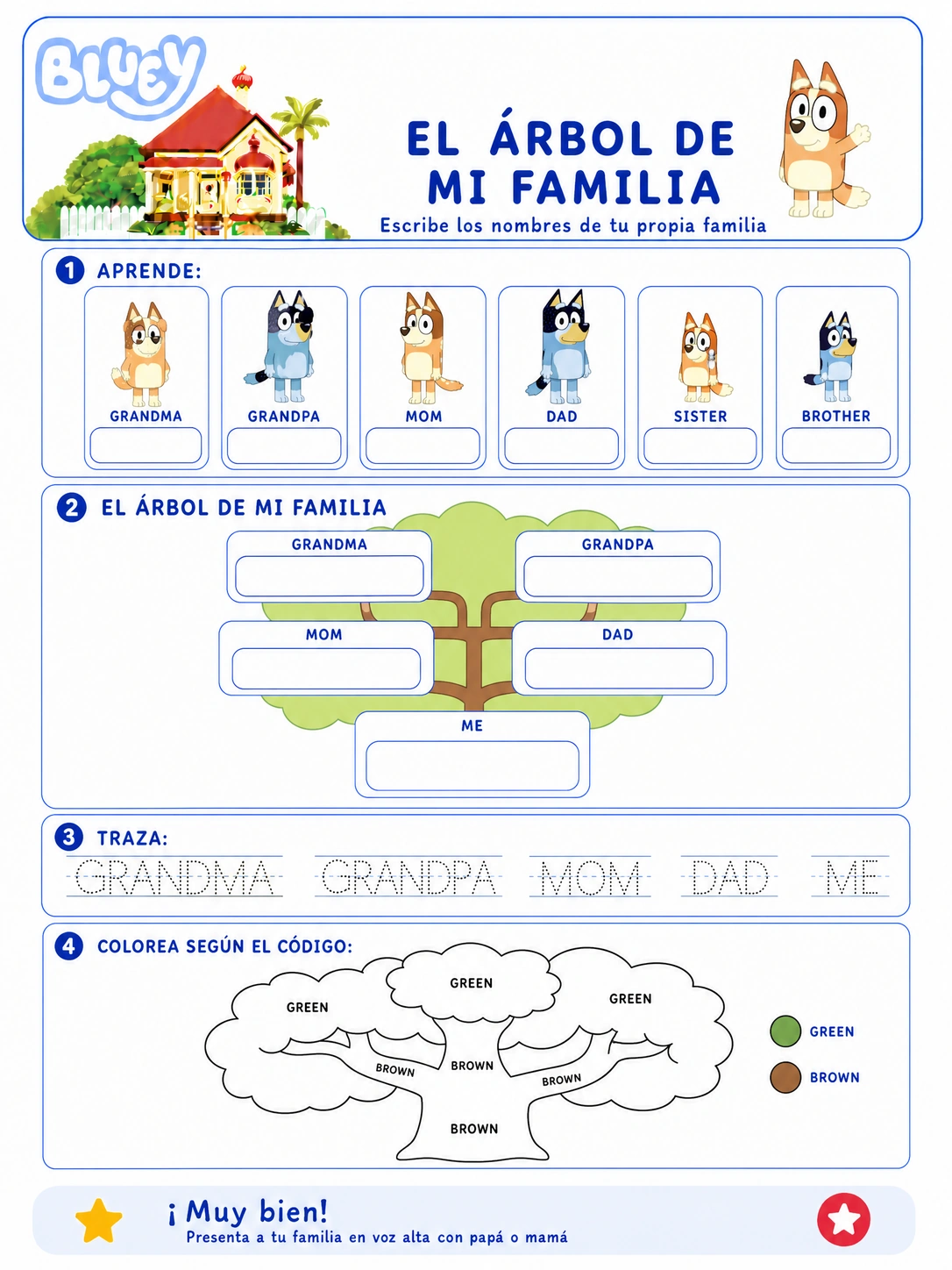 Ficha 9 · Mi Familia
