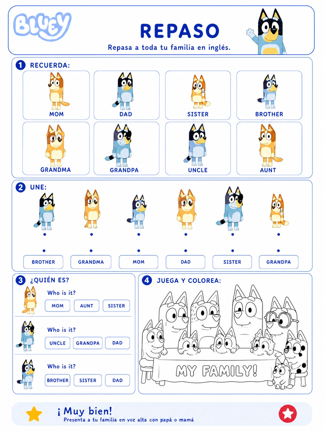 Ficha 10 · Mi Familia