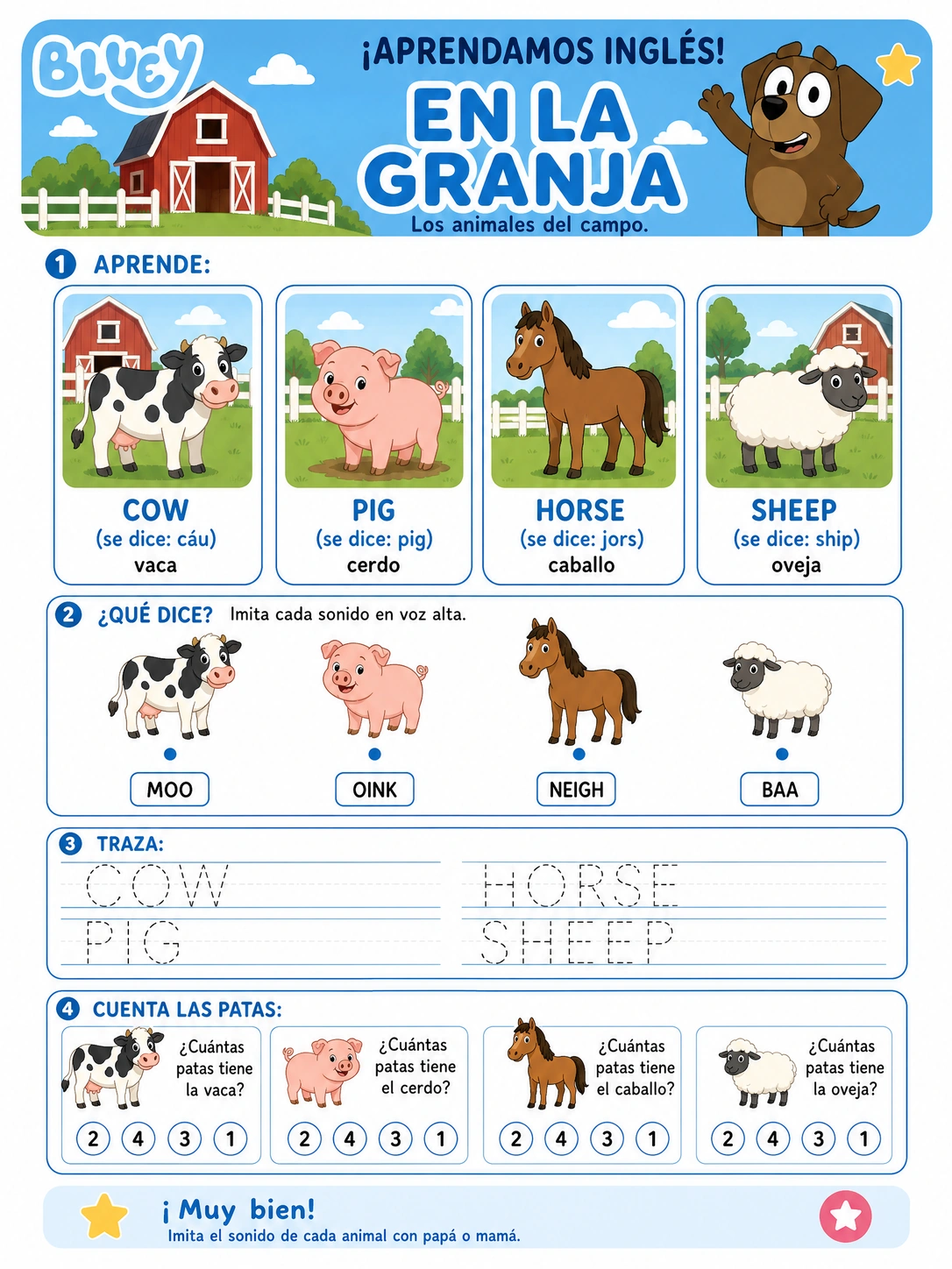 Ficha 2 · Los Animales