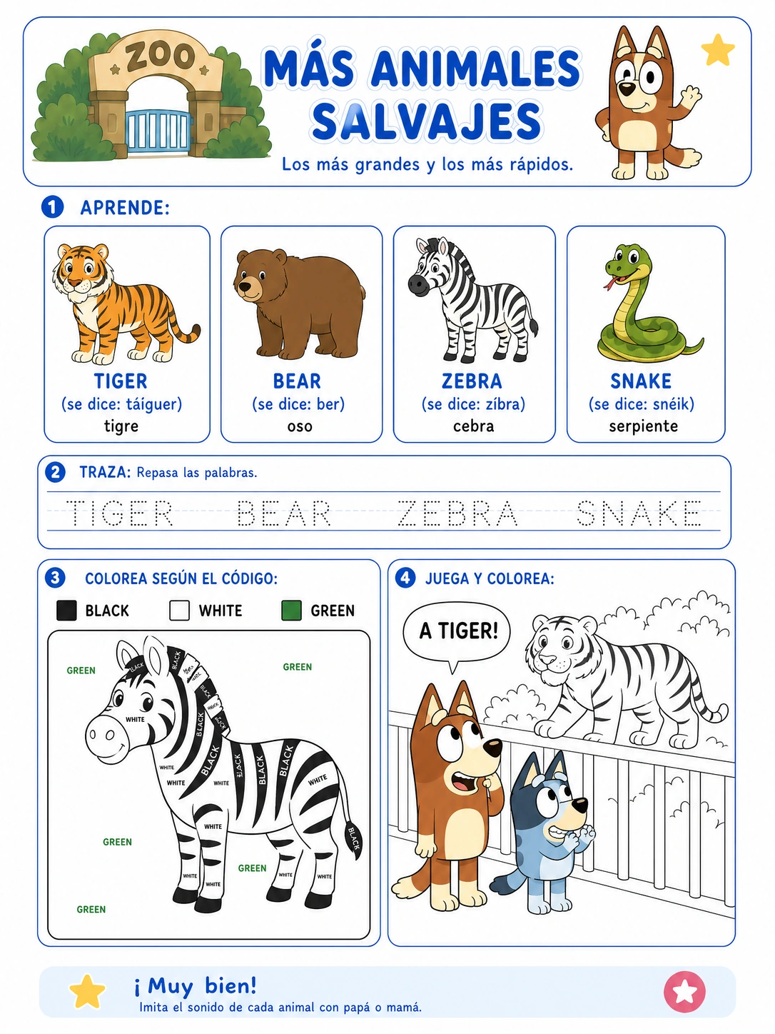Ficha 5 · Los Animales