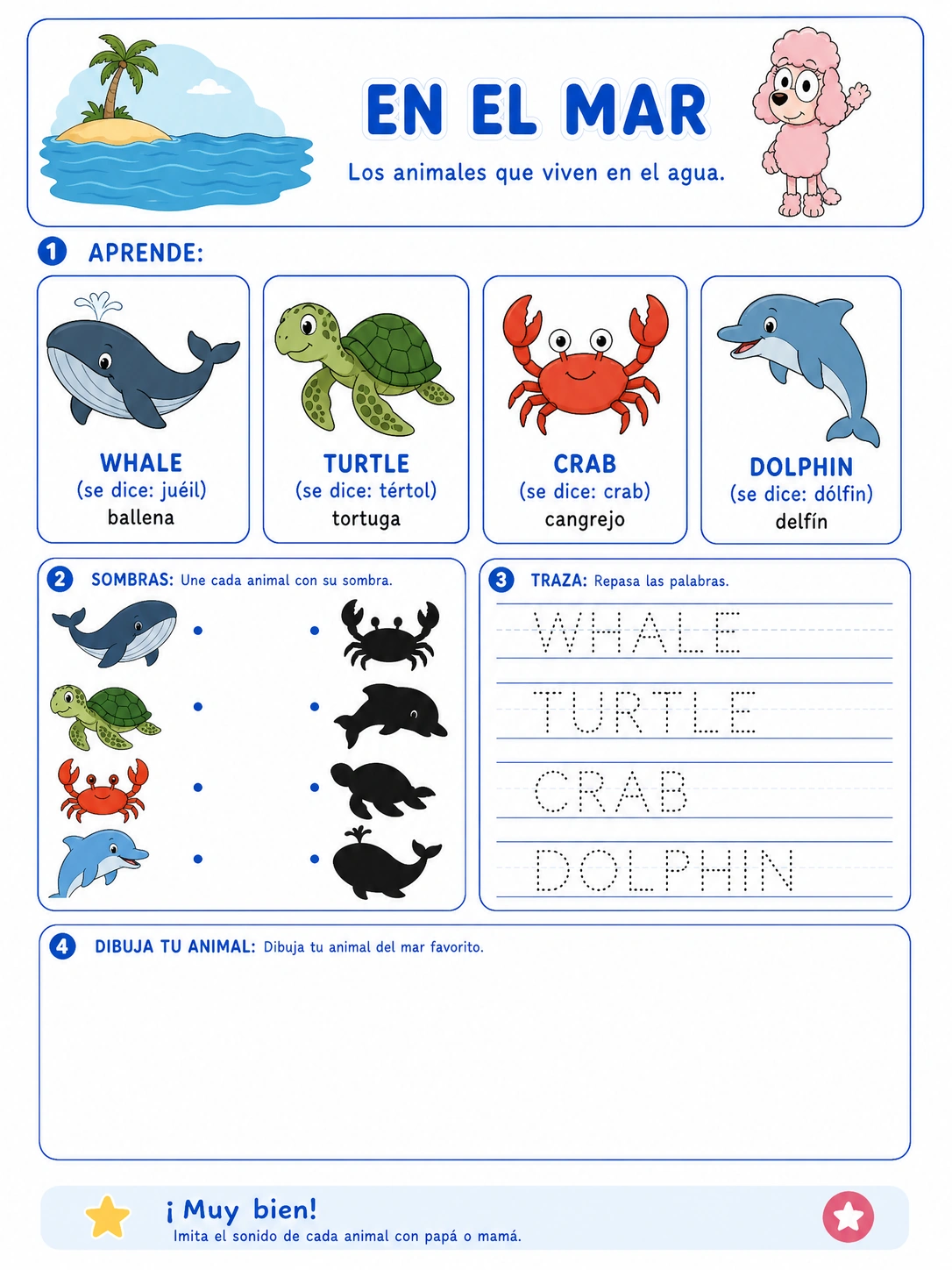 Ficha 6 · Los Animales