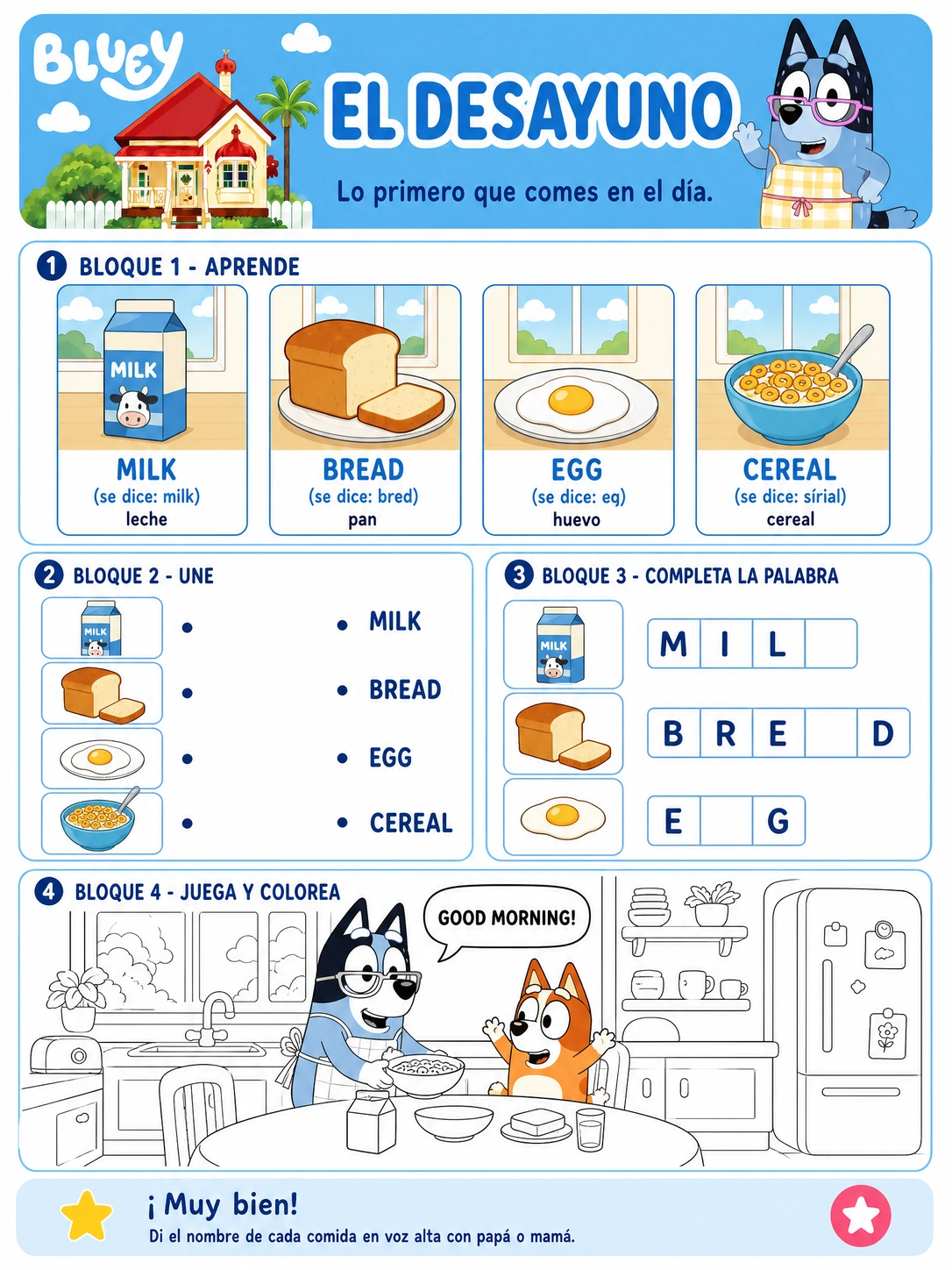 Ficha 3 · La Comida