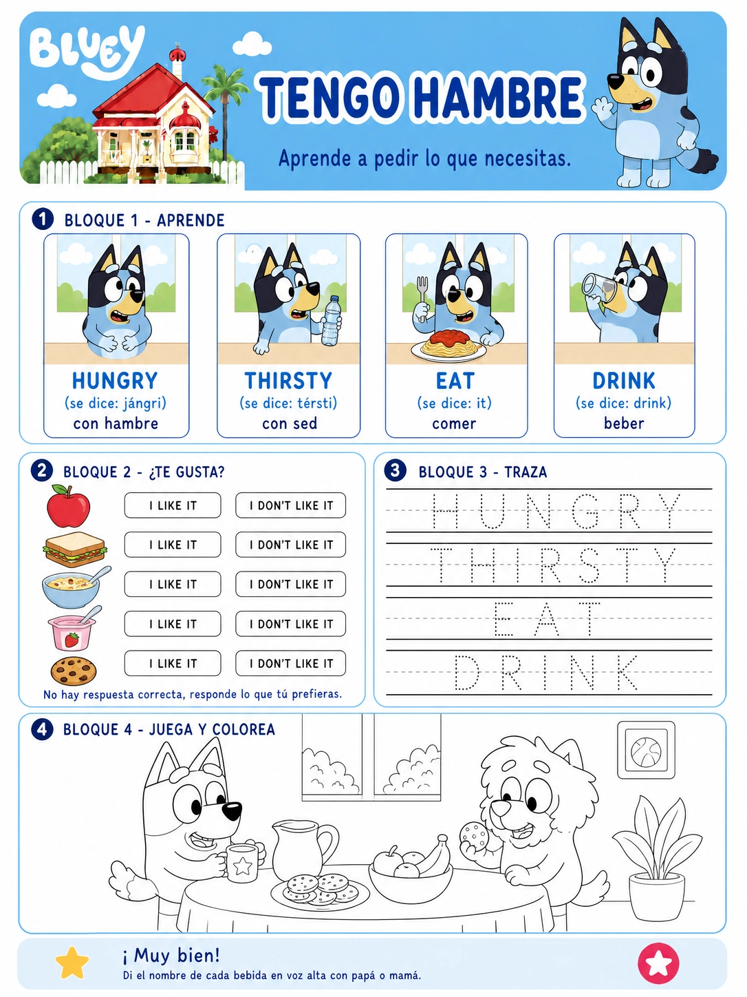 Ficha 8 · La Comida