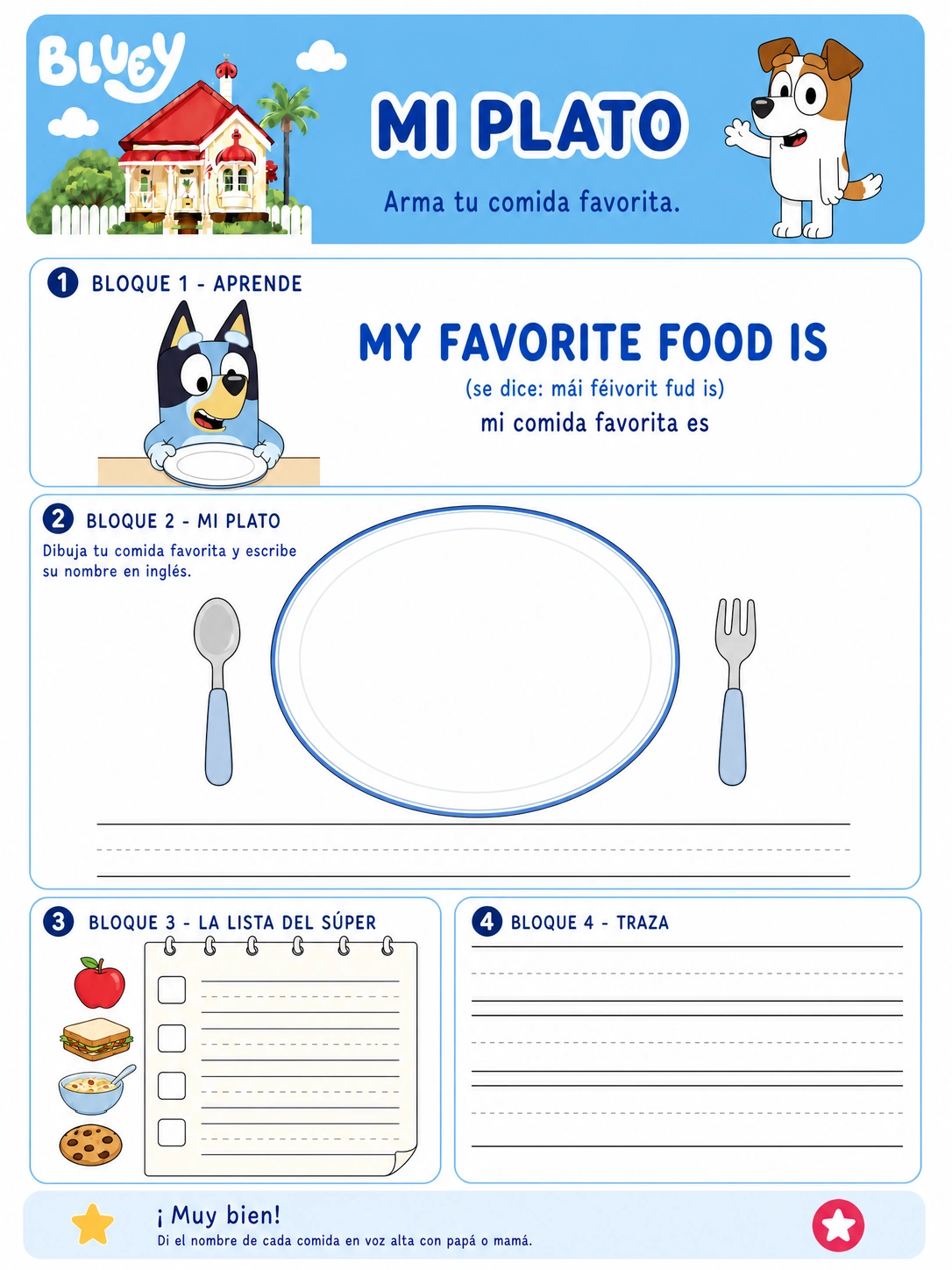 Ficha 9 · La Comida